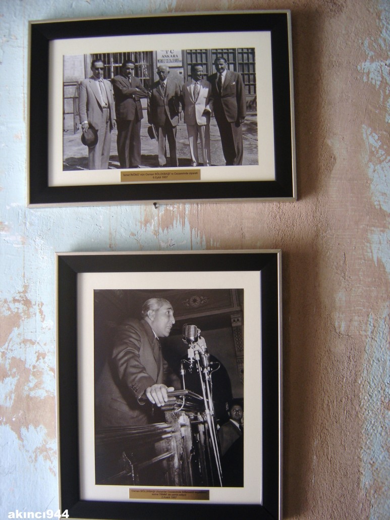 Osman Bölükbaşı ve İnönü'nün ziyareti