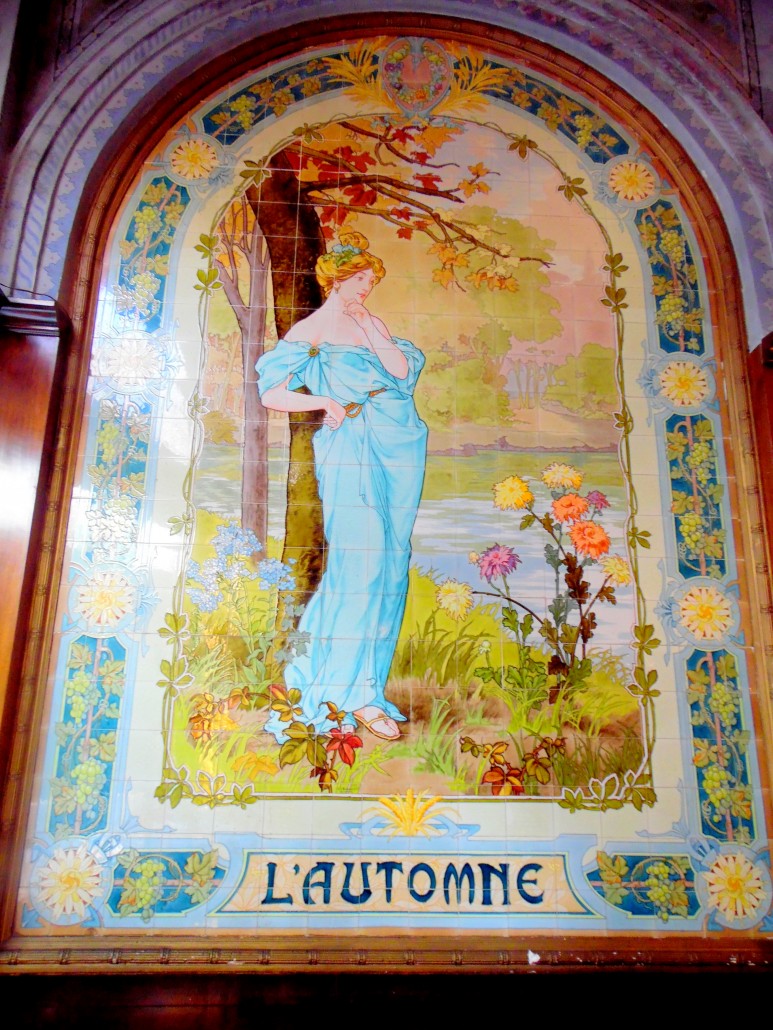 Beyoğlu Markiz Pastanesi (Sonbahar panosu)